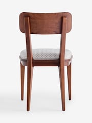 Laura Ashley Knellbank Geo Barcombe Non Arm Carver Dining Chair - Image 6 of 7