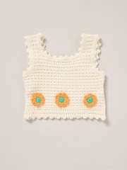 Miss Pink True 100% Cotton Knit Top Shorts and Headband Outfit Set - Image 3 of 5