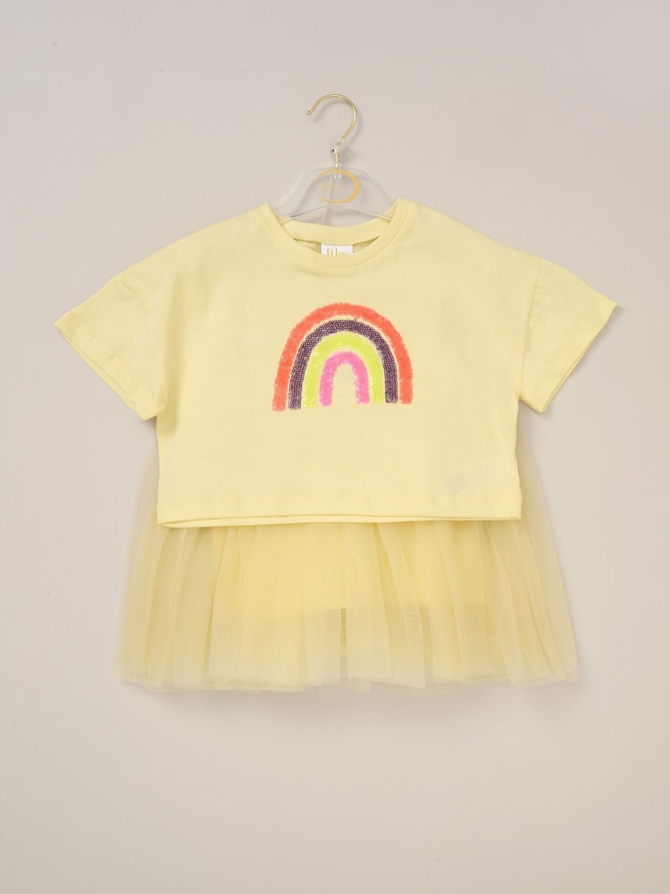 Miss Cropped Printed T-Shirt and Skirt Outfit Set - Image 2 of 5 Miss Cropped Printed T-Shirt and Skirt Outfit Set - Image 2 of 5