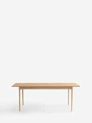 Laura Ashley Light Oak Danbury 6 to 8 Seater Extending Dining Table - Image 8 of 8
