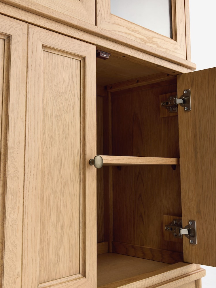 Laura Ashley Oak Danbury Glazed Display Cabinet - Image 9 of 9 Laura Ashley Oak Danbury Glazed Display Cabinet - Image 9 of 9