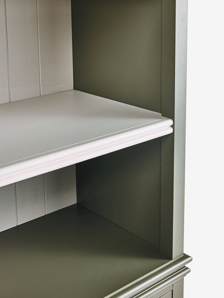 Laura Ashley Khaki Green Swanton Bookcase - Image 4 of 4