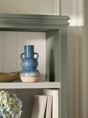 Laura Ashley Khaki Green Swanton Bookcase - Image 5 of 9