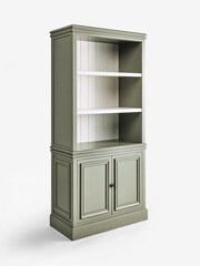 Laura Ashley Khaki Green Swanton Bookcase - Image 8 of 9