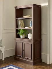 Laura Ashley Chocolate Brown Swanton Bookcase - Image 2 of 5