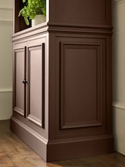 Laura Ashley Chocolate Brown Swanton Bookcase - Image 3 of 5