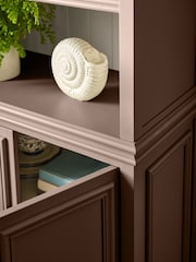 Laura Ashley Chocolate Brown Swanton Bookcase - Image 4 of 5