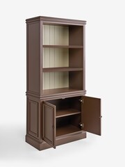 Laura Ashley Chocolate Brown Swanton Bookcase - Image 7 of 9