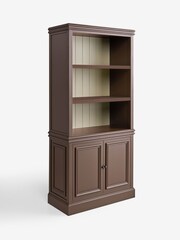 Laura Ashley Chocolate Brown Swanton Bookcase - Image 8 of 9