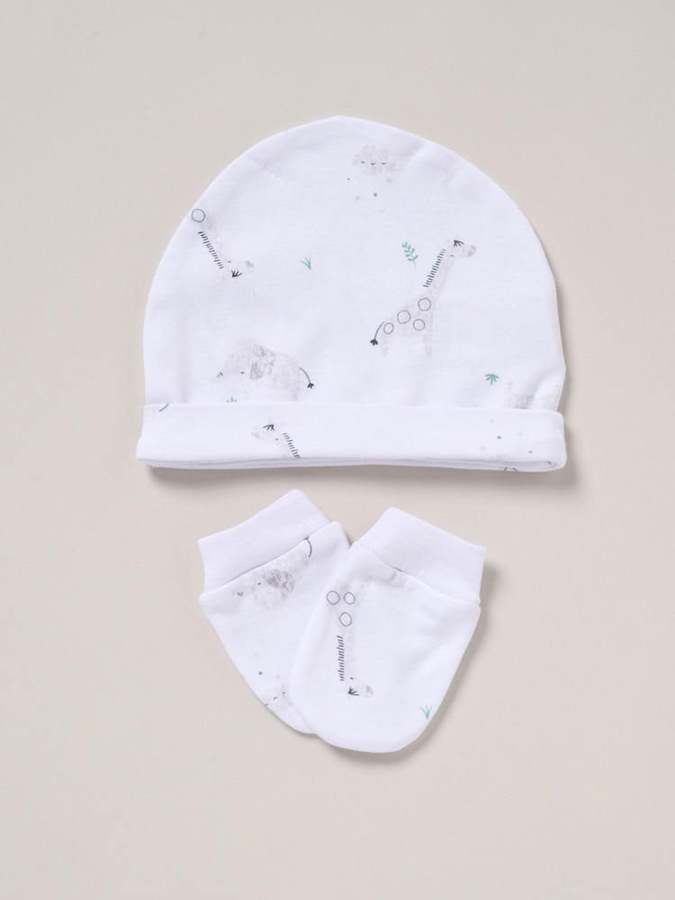 Rock-A-Bye Baby Boutique White 8-Piece All in One Baby Gift Set - Image 4 of 6