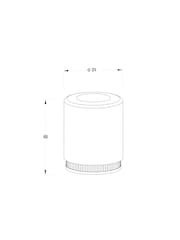 Laura Ashley Hundon Natural Barcombe Stool - Image 6 of 6