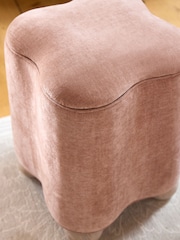 Laura Ashley Hundon Dusty Rose Pink Someford Storage Stool - Image 3 of 6