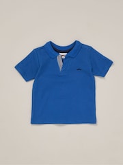 Little Gent Polo Shirt and Belted Shorts Outfit Set - Image 2 of 5