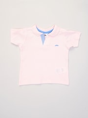 Little Gent Polo Shirt and Belted Shorts Outfit Set - Image 4 of 5