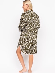 Verde - Fable and Eve Long Sleeve Nightshirt - Imagen 3 de 4