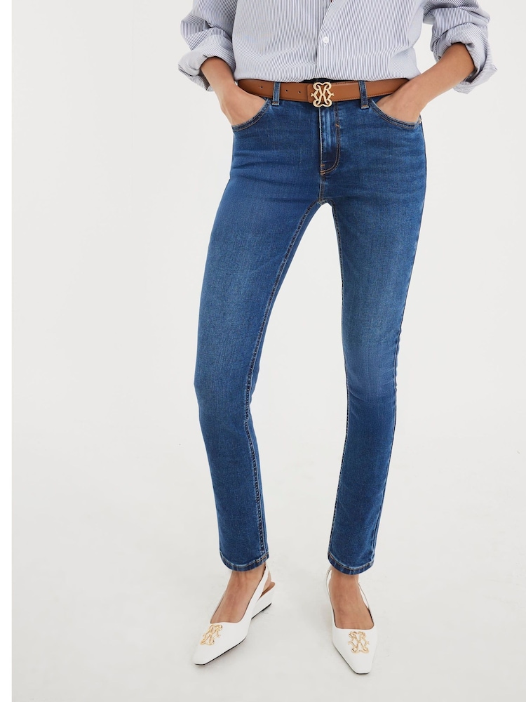 Blugi skinny River Island cu talie medie - Imaginea 1 din 1 Blugi skinny River Island cu talie medie - Imaginea 1 din 1