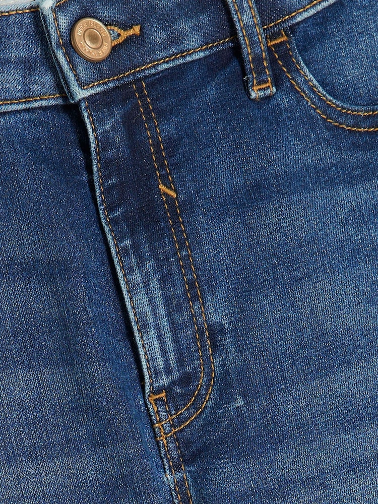 River Island Blue Mid Rise Skinny Fit Jeans - Image 6 of 6