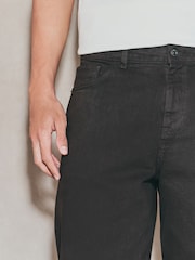 Brown EDIT Barrel Fit Jeans - Image 4 of 5