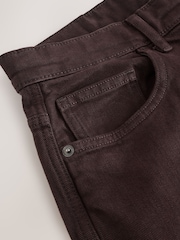 Brown EDIT Barrel Fit Jeans - Image 7 of 8