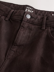 Brown EDIT Barrel Fit Jeans - Image 8 of 8