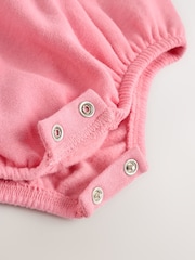 Cream/Pink Rabbit Baby Dungaree and Bodysuit Two Piece Set (0mths-3yrs) - Image 10 of 10