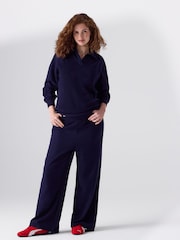 Marinha - Maternity Cosy Polo Top - Imagem 2 de 10