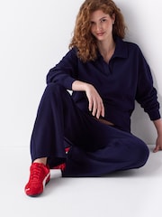 Marinha - Maternity Cosy Polo Top - Imagem 3 de 10