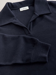 Marinha - Maternity Cosy Polo Top - Imagem 9 de 10