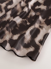 Estampado animal - Maxifalda de satén premamá - Imagen 10 de 10