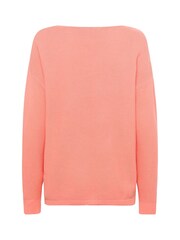 Cream Pink CRSillar Pullover 100% Cotton Jumper - Image 5 of 5