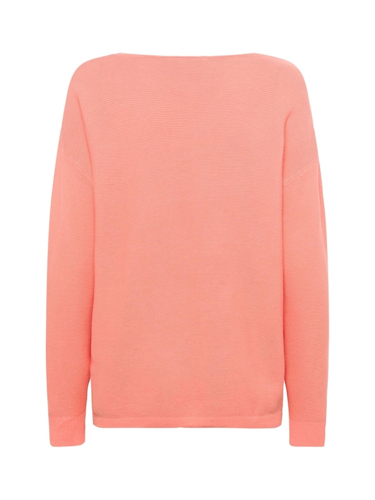 Cream Pink CRSillar Pullover 100% Cotton Jumper - Image 5 of 5