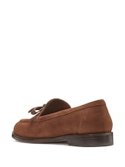 Kate Spade Deco Bow Suede Brown Loafers - Image 3 of 5