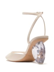 Kate Spade Heart Heel White Sandal - Image 4 of 6