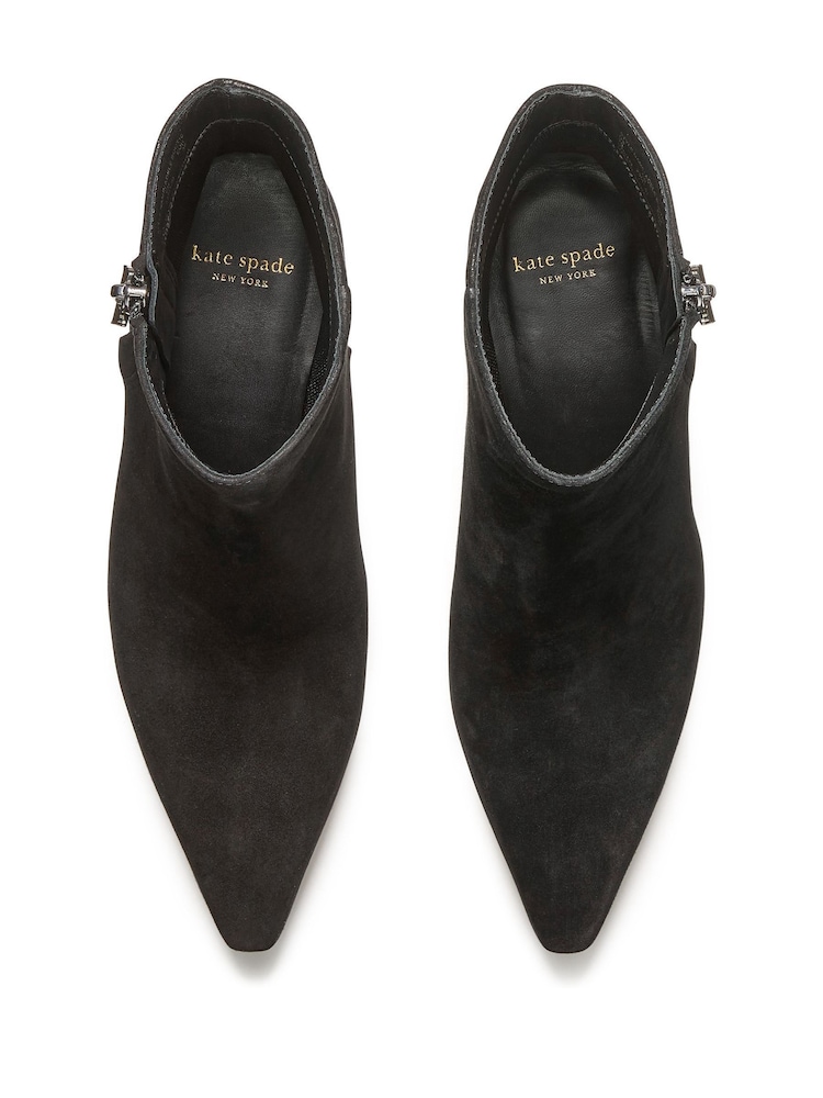Kate Spade Adele Bootie Black Boots - Image 2 of 6 Kate Spade Adele Bootie Black Boots - Image 2 of 6