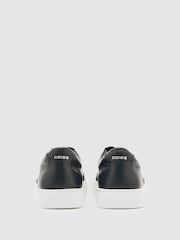 Reiss Black Finton Trainers - Image 4 of 5
