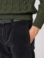 Aubin Barrowby Cord Black 100% Cotton Trousers - Image 4 of 5