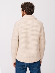 Aubin Natural Frampton Shawl Cardigan - Image 2 of 7