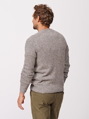 Aubin Green Riply Twist Crew Neck Jumper - Image 2 of 3
