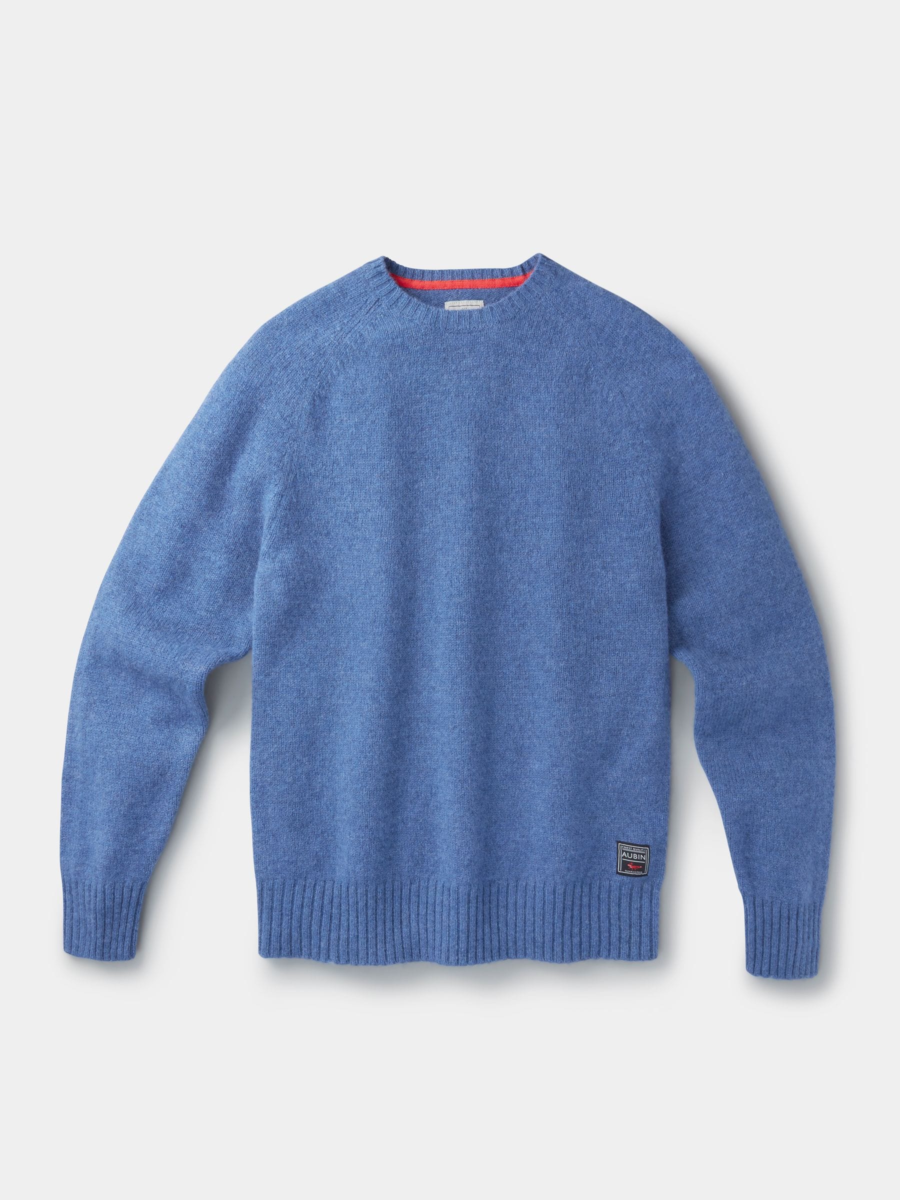 Next：日本 ライトブルー - Aubin Prestwick Shetland クルーセーター