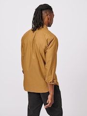 Aubin Yellow Aldridge Oxford Button Down 100% Cotton Shirt - Image 2 of 4