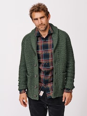 Aubin Green Frampton Shawl Cardigan - Image 1 of 7