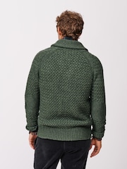 Aubin Green Frampton Shawl Cardigan - Image 2 of 7
