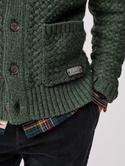 Aubin Green Frampton Shawl Cardigan - Image 5 of 7