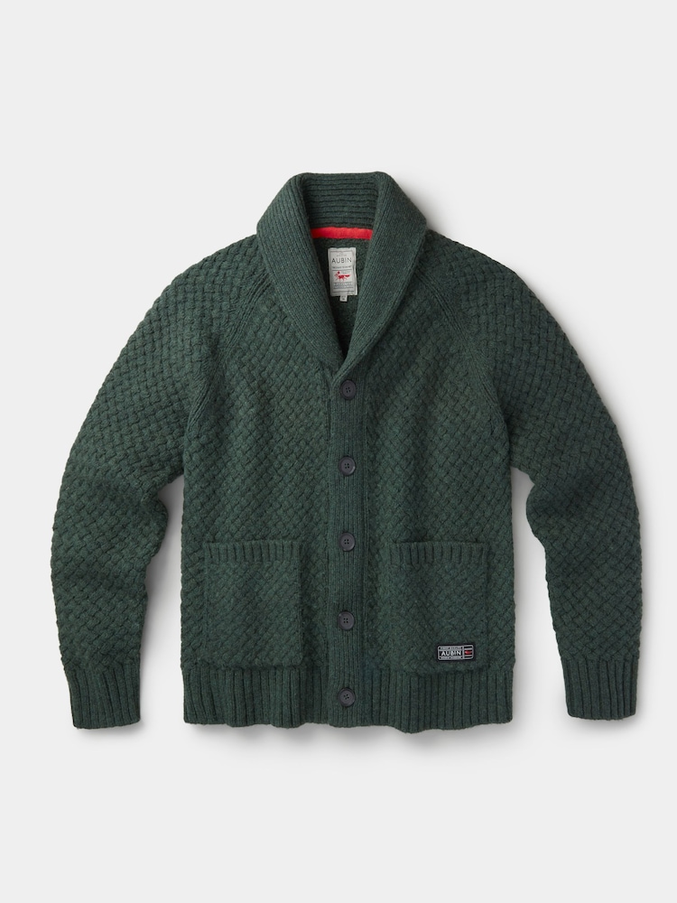 Aubin Green Frampton Shawl Cardigan - Image 7 of 7