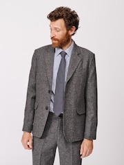 Aubin Pasmore Wool Suit Black Blazer - Image 1 of 8