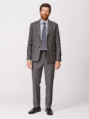 Aubin Pasmore Wool Suit Black Blazer - Image 3 of 8