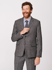 Aubin Pasmore Wool Suit Black Blazer - Image 4 of 8