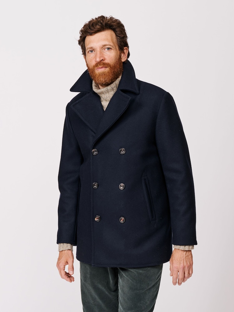 Aubin Blue Bridges Peacoat Jacket - Image 1 of 8