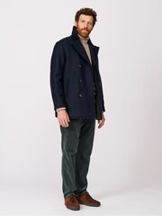 Aubin Blue Bridges Peacoat Jacket - Image 3 of 8