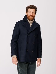 Aubin Blue Bridges Peacoat Jacket - Image 5 of 8